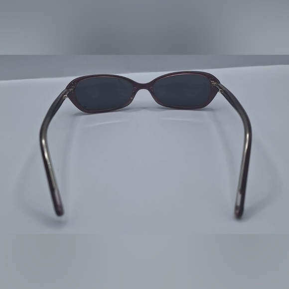 Coach Holly 504 Black Oval Sunglasses Frames Only - Picture 6 of 8